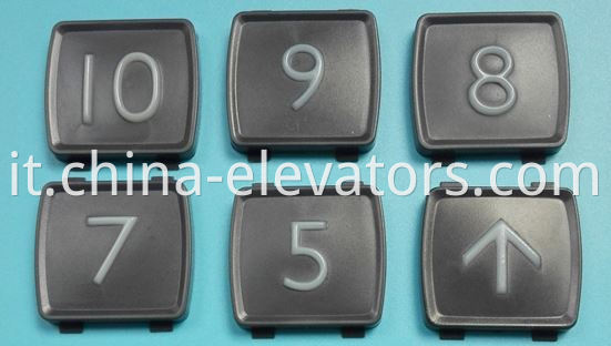 Mitsubishi Elevators LHB-056A Button Marking